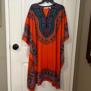 Mexican dress ponchó with bling!